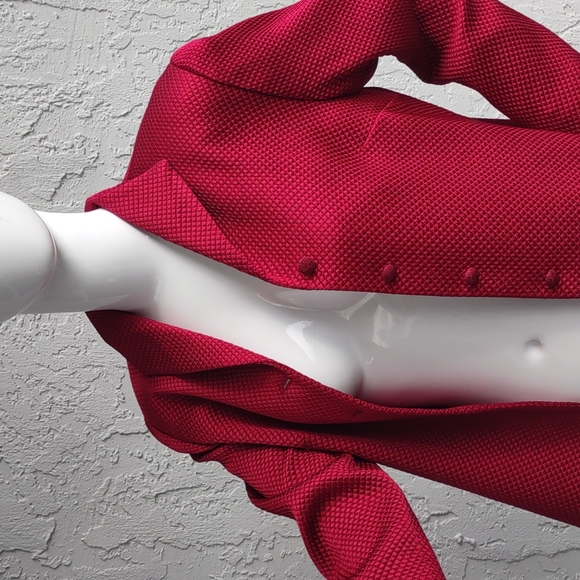 TALBOTS PETITES LADIES SILK/WOOL BLEND LUXURY JACKET (USA) - Picture 7 of 17